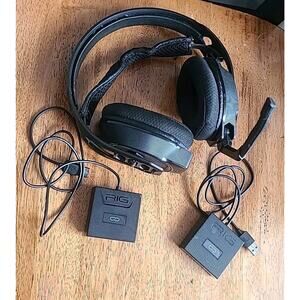 Plantronics black RIG 800 Dolby gaming headset for Xbox + 2 adapters 800HS & WD1